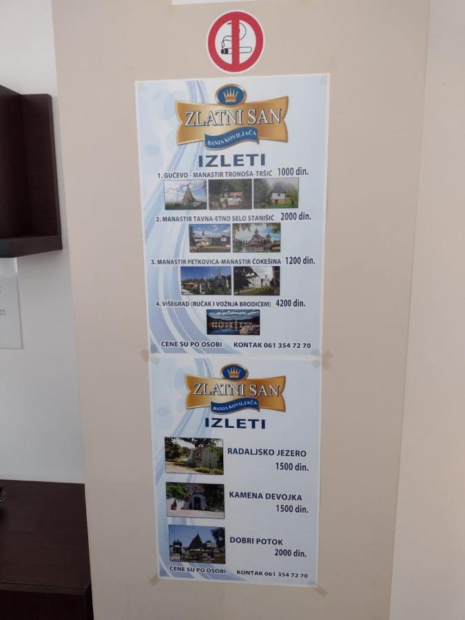 Zlatni San 호텔 Banja Koviljača 외부 사진